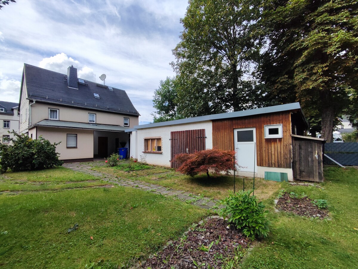 Hausansicht+Garten